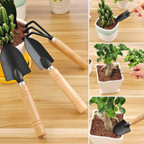 15841 Garden Tool Kit Durable Hand Tools Set with Wooden Handle (3 Pc)