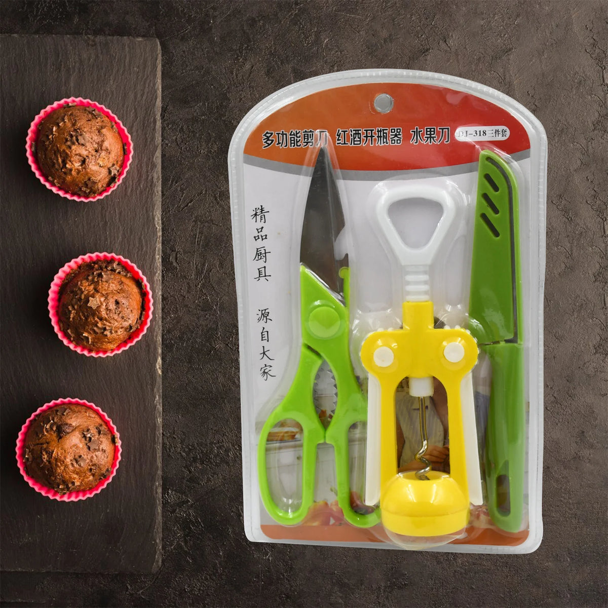 9142 MULTIFUNCTION KITCHEN TOOLS STAINLESS STEEL AND PLASTIC KITCHEN K ...
