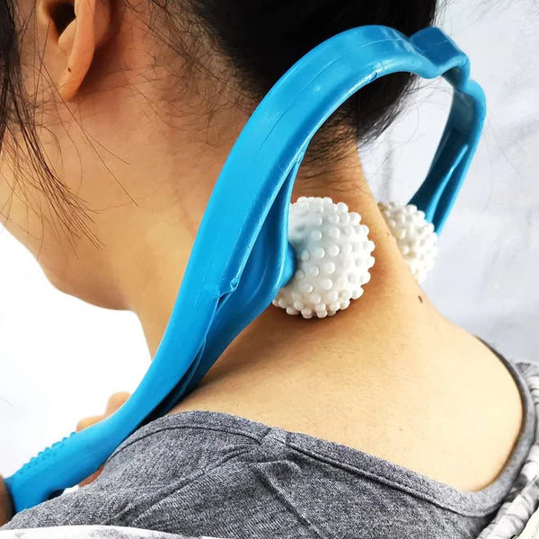 6593 Portable Neck & Shoulder Massager for Back & Waist Relief