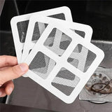 18237 Window Screen Mesh Hole Repair Patch (10×10 CM / 10 Pcs Set)