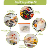 1080 1000 ml Silicone Food Storage Bag