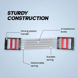 19472 5-Spring Chest Expander for Home Workout