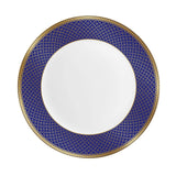 AM5752 Cello Opalware Solitaire Series Sapphire Dinner Set, 27 Units - Opal Glass Dinner Set for 1 | Crockery Set for Festive Ocassions, Parties | White Plate and Bowl Set