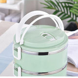 Multi Layer Stainless Steel Hot Lunch Box (2 Layer)