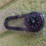 15078 Clip Snap Hook Mini Compass (1 Pc / Mix Design)