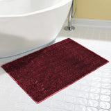 AM5847 Cotton Soft Microfiber Door & Bath Mat (RG 13X19 Inch) Multicolour