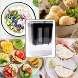 11938 2 in 1 Yogurt Strainer with Storage Box – 1100ml (Plastic + Steel)