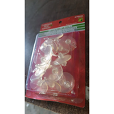 18550 Transparent Rubber Vacuum Sucker, Suction Cup Hooks (18 Pcs Set)