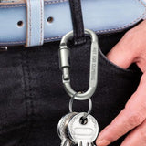 Aluminum Spring Snap Hook Carabiner Keyring Keychain Hook