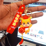 AM5645 3D Cartoon Characters Silicone Keychain- Multidesign
