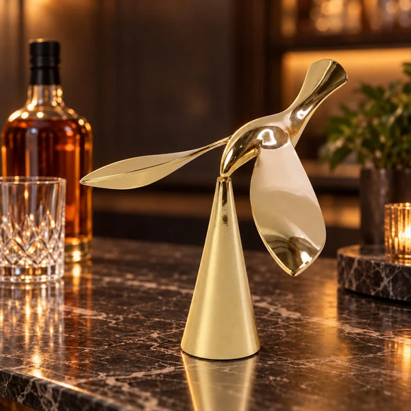 A08143 Flying Bird Bottle Opener with Balancing Stand for Bar and Desk Decor (1 Pc)