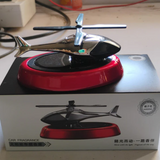 15510 Solar-Powered Rotating Helicopter Car Air Freshener