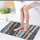 AM5846 Fancy Super Soft Floor Door & Bath Mat (A 16x24 Inch) Multicolour