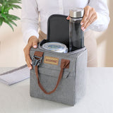AM6173 Borosil Pro Round Glass Lunch Box Set