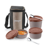 Di0386 Pexpo Magnum Lunch Box Set – Premium Insulated Tiffin with Leak-Proof Containers & Carry Bag