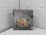 AM3736 Shine Max The Precious series Square 200ml Glass Bowl Set of 1 (SMB216)