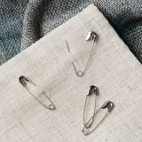 AM1036 Safety Pins Bulk for Clothes, Sewing (Silver)