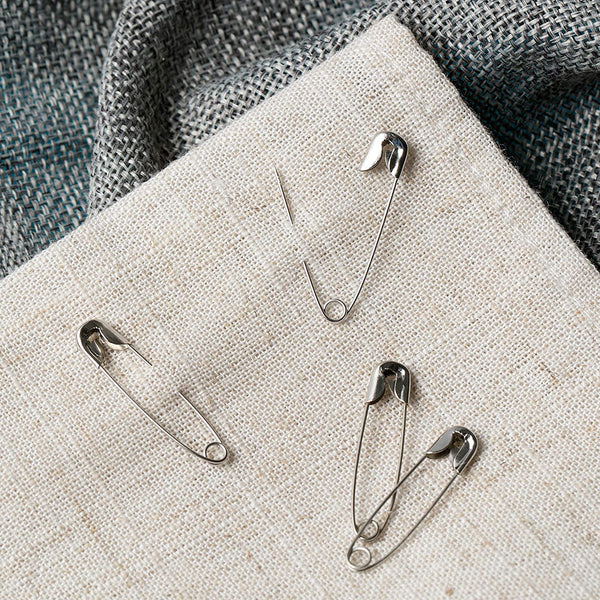 Safety Pins Bulk for Clothes, Sewing (Silver)