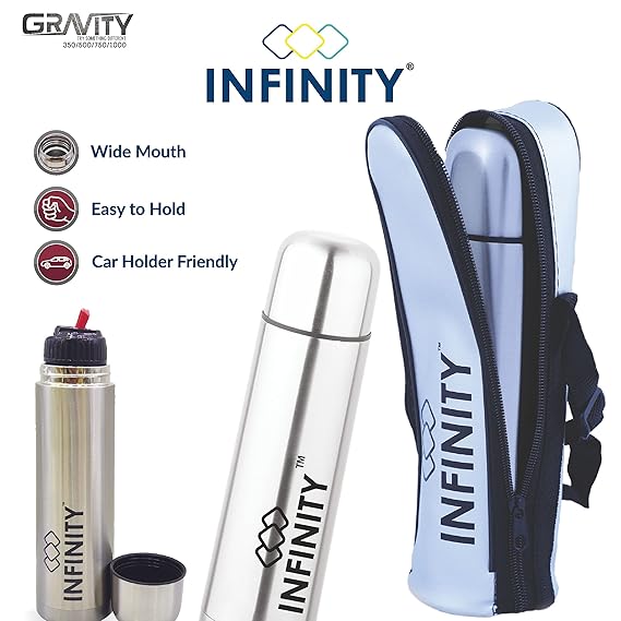 AM2424 Infinity Gravity Stainless Steel Bottle Perfect for 24 hours Hot & Cold 500ml