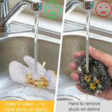 AM3247 1Pcs Wire Dishwashing Gloves, Kitchen Cleaning Gloves 1 Piece