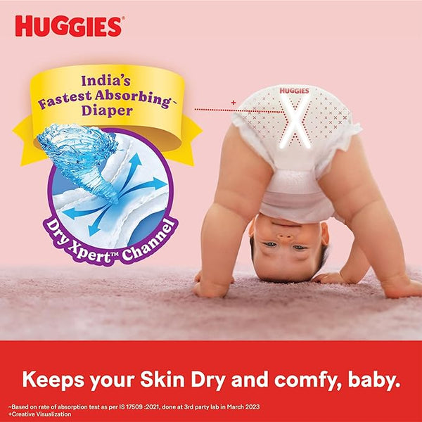 AM0999 Huggies Dry Pants Complete Comfort Large (9 - 14 kg) Pack Of 14 (L)