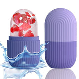 Ice Roller for Face Massager Reusable Face Roller Box