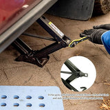 3713 Auto Labor-Saving Jack Ratchet Wrench, Universal 360 Degree Swivel Tire Wheel Jack Ratchet Wrench Scissor Jack