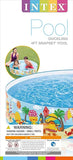 AM3974 Intex Wet Set Collection Snorkel Buddies Snapset Pool, Multi Color (1.22m x 25cm)