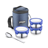 AM3347 Pexpo Click Meal Stainless Steel Lunch Box