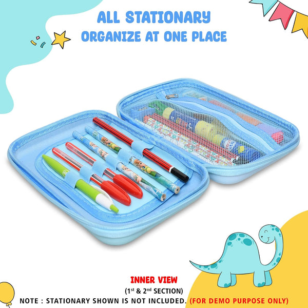 AM0447 3D Hard Case Pencil Case Large Size Multi Design