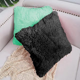 AM3138 Big Pillow Soft 38x33Cm Faux Fur Fleece Cushion Cover Multicolour 215gm