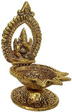 AM0757 Gold Plated Ganesha Diya Panch Bati Diya