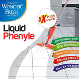 AM3501 Wonder Fresh Mix Flavored 1Ltr Floor Cleaner Fhenyle Multicolour 1 Pcs