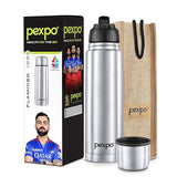 AM2900 Pexpo Flamingo Thermo Bottle Stainless Steel Water Bottle Vaccum Insulated 1000ml Pack Of 1