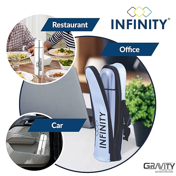 AM2424 Infinity Gravity Stainless Steel Bottle Perfect for 24 hours Hot & Cold 500ml