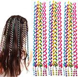 AM1239 Spring Telephone Wire Hair Band For Kids Elastic Spiral Hair Multicolour 1 Piece