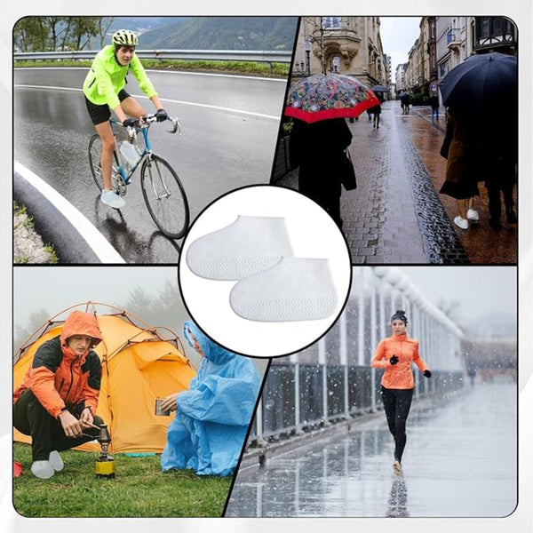 AM5591 Waterproof Silicone Shoe Cover (M Size)