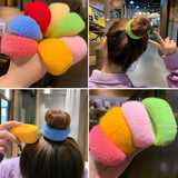 AM1253 Wool Soft Big Rubber Bands for Women & Girls 1Pcs