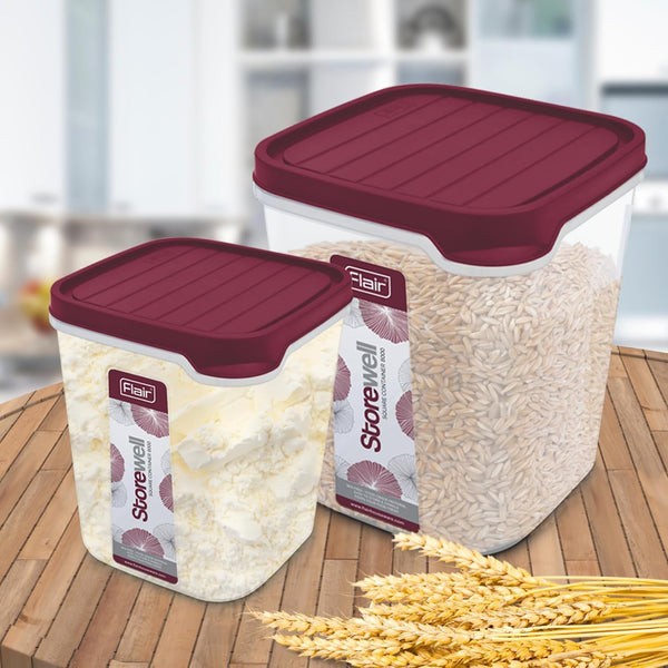 AM3653 Flair Storewell Square Storage Containers 6,8,12 ml Set of 3