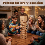 A07143 Wooden Stacking Tower Game