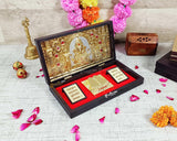 AM0712 Gold Plated Shree Ganesha Charan Paduka