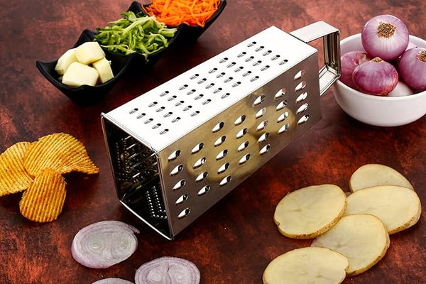 AM3574 Stainless Steel 8 in 1 Slicer & Grater  For Kitchen Use 1 Pcs