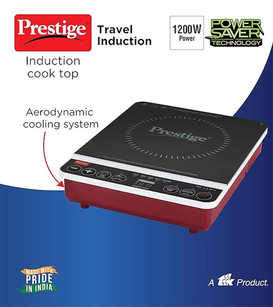 AM2271 Prestige Travel Induction Cooktop 1200Watts