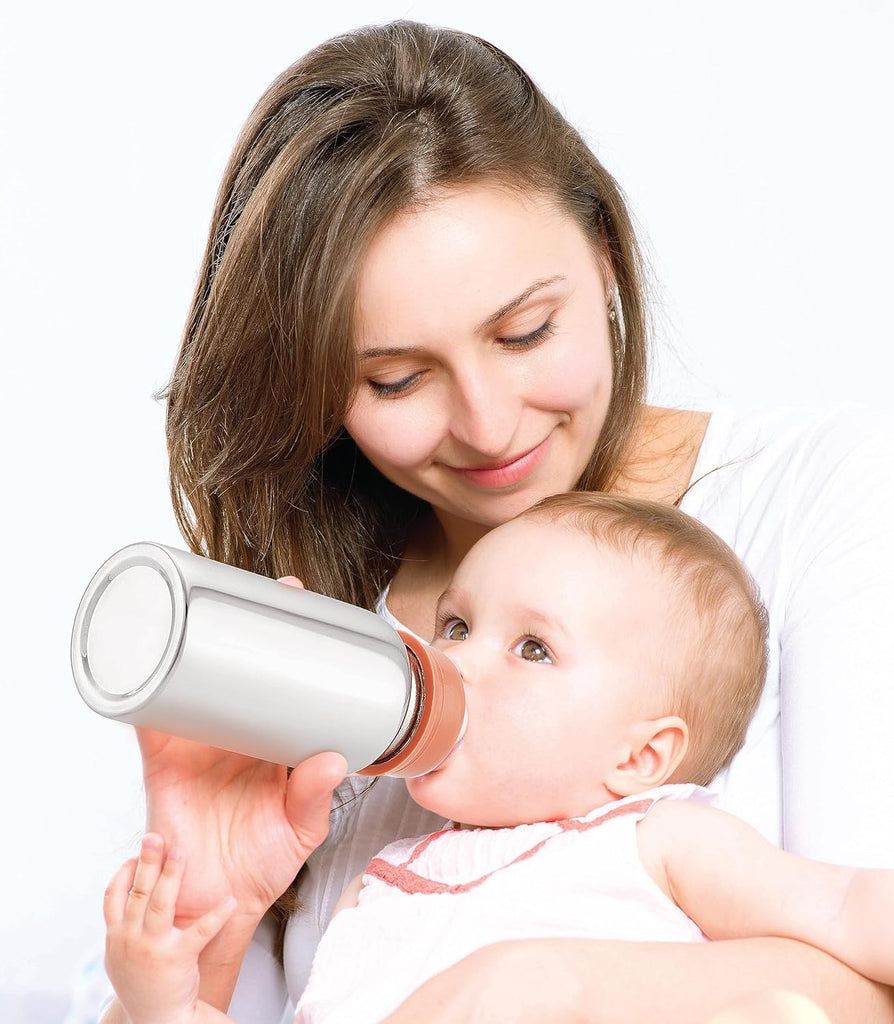 Stainless Steel 304 Grade New Born Baby Feeding Bottle 250ml for Milk for  Gift