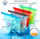 1080 Reusable Silicone Airtight Leakproof Food Storage Bag - 1 ltr