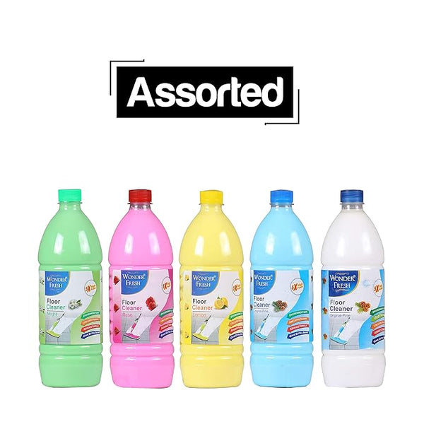 AM3501 Wonder Fresh Mix Flavored 1Ltr Floor Cleaner Fhenyle Multicolour 1 Pcs