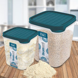 AM3654 Flair Plastic Storewell Square Containers 2400x6000x8000ml -3pcs