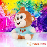 AM3144 Fruit Monkey 11inch Plush 200gm Toy Soft Toy for kids Adorable and Huggable Stuffed Animal with a Playful Fruit-Inspired Design Ideal for Kids 200gm