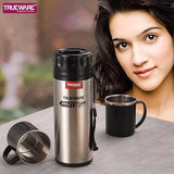 AM2410 Trueware Splash Set SS Inner Mugs 2 Nos 500ml Insulated Mug 200ml Thermosteel Hot or Cold