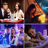 Crystal Table Lamp RGB Color Changing Night Light